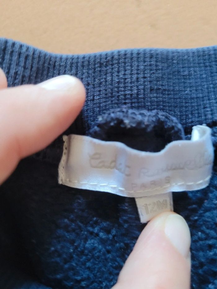 Pantalon épais 12 mois tbe - photo numéro 2