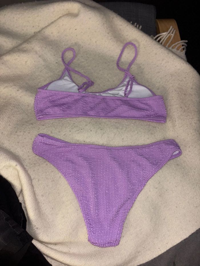 Maillot de bain SHEIN mauve - photo numéro 3
