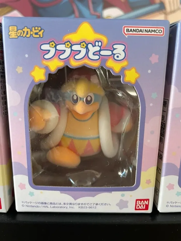 Kirby – Lot de 3 Figurines Pupupu Doll (Kirby Classic, Waddle Dee, Roi Dedede) Bandai - photo numéro 3
