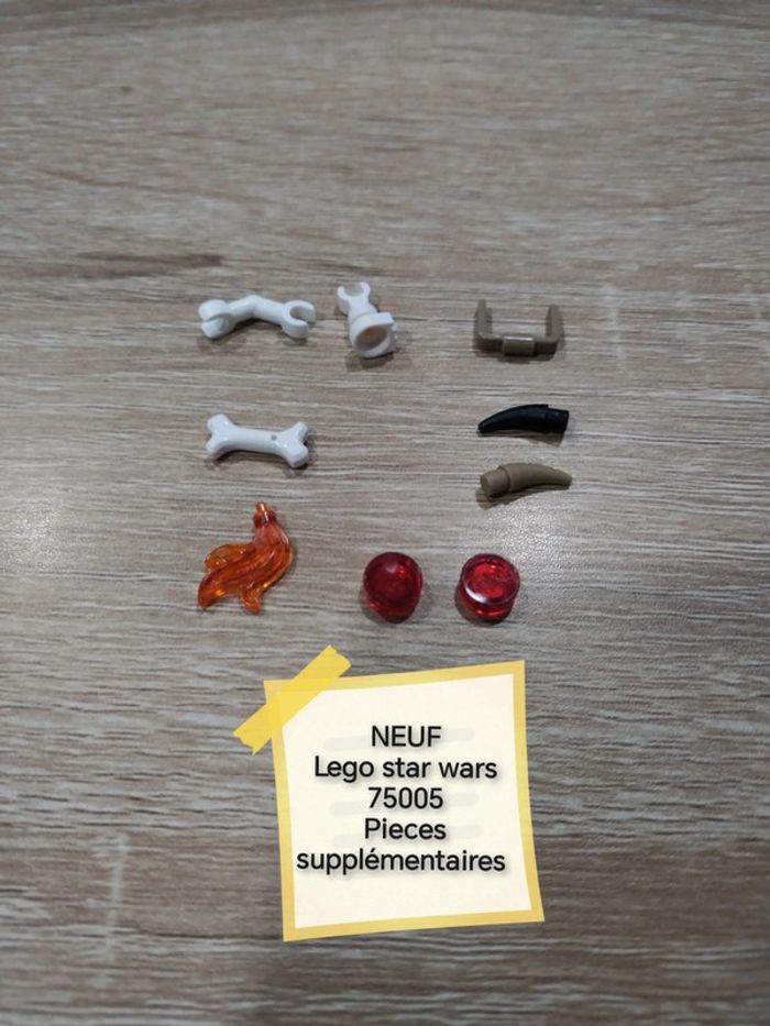 Lego 75005 lot 9 pièces supplémentaire neuf