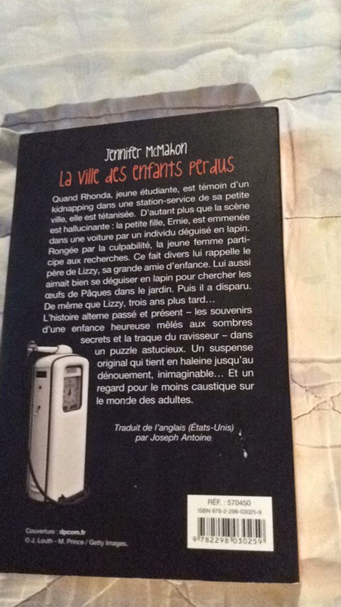 #la ville des enfants perdus par Jennifer McMahon - photo numéro 4