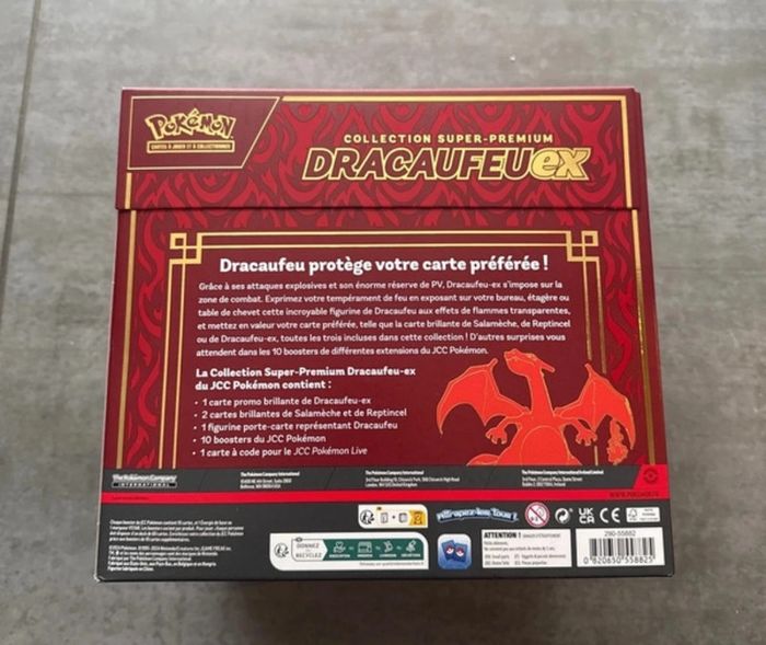Coffret Pokémon Dracaufeu EX Collection Super Premium - photo numéro 5