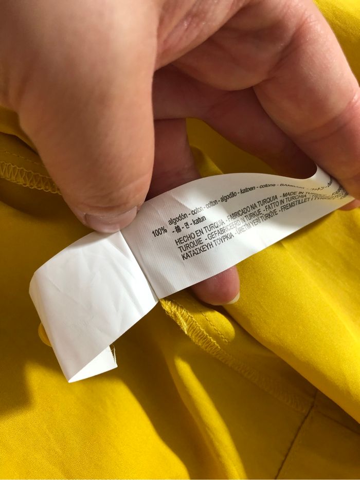 Robe jaune Zara neuve taille S - photo numéro 9