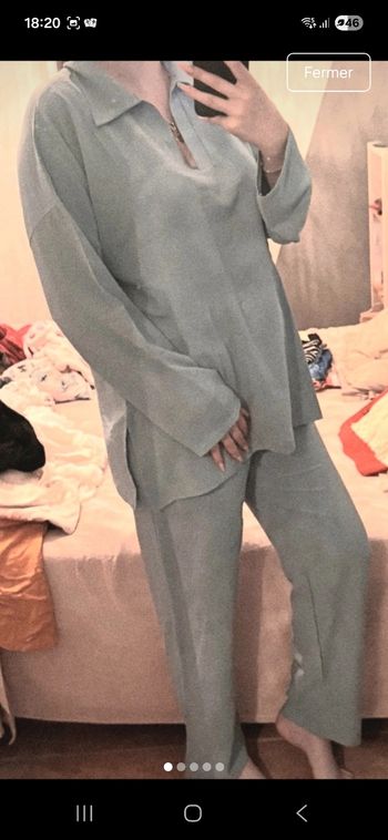 Ensemble d'été beige