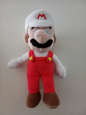 Peluche Super Mario fleur de feu Nintendo