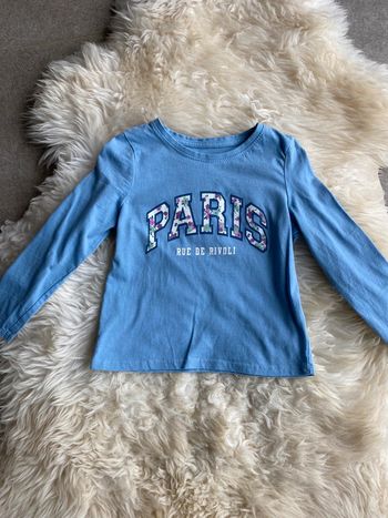 T-shirt manches longues 5/6 ans