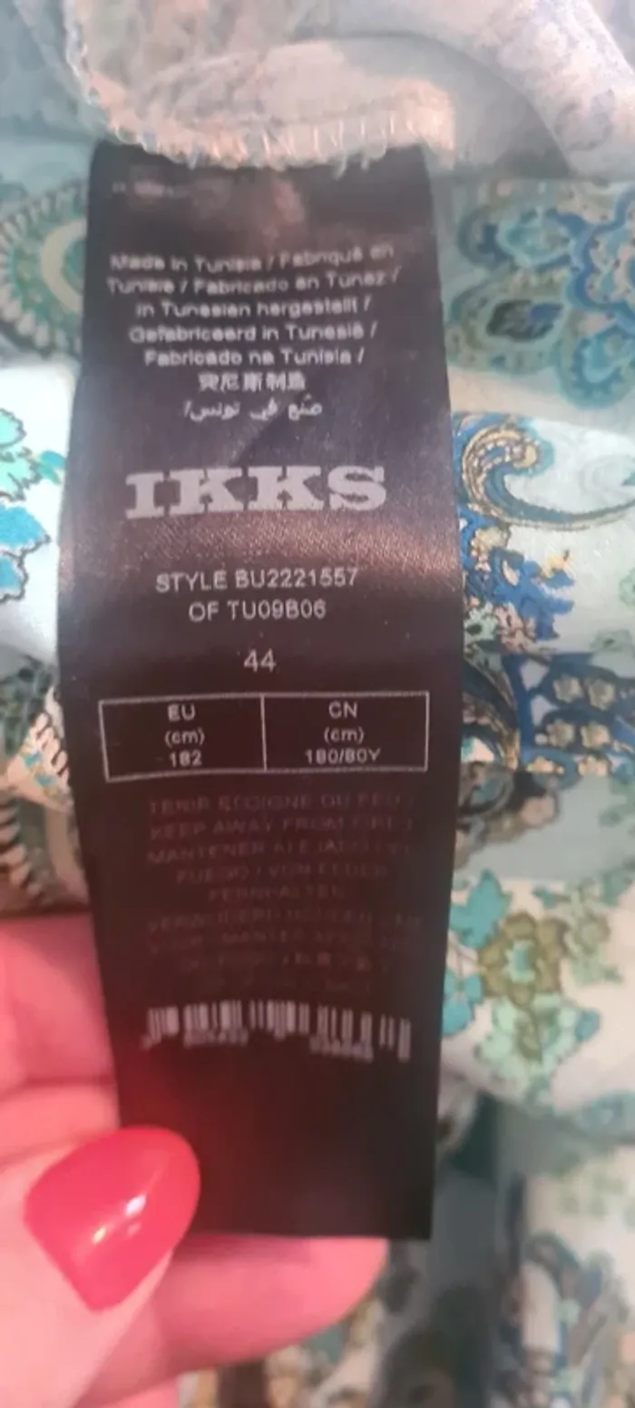 Pantalon léger clair IKKS - photo numéro 7