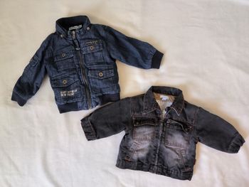 Lot de deux veste 12 mois garçon 