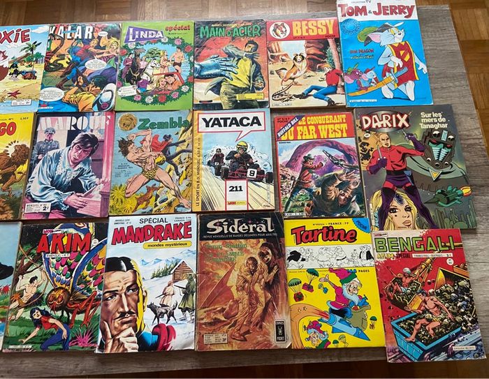 Lot de 21 bd comics petit format - photo numéro 3