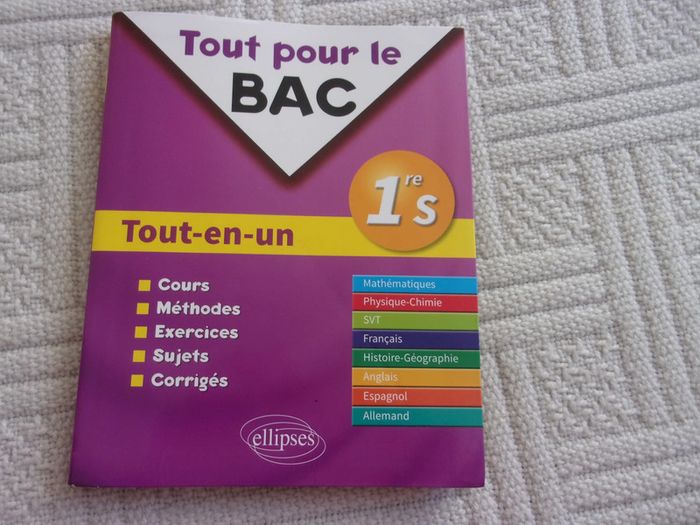 Tout pour le bac 1er S