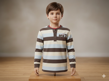 T shirt manches longues rayé 12 ans H$M