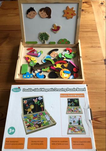 Tableau magnétique double face