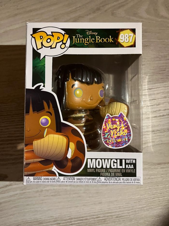 Funko Pop Mowgli with Kaa - The Jungle Book