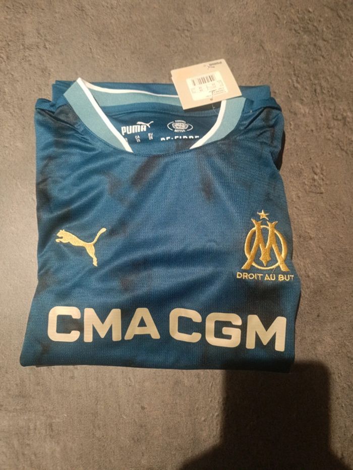 Tenue foot olympique de Marseille bleu. T.26 - photo numéro 4