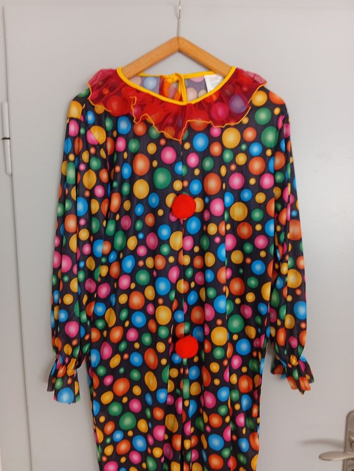 Combinaison de clown multicolore M/L - photo numéro 3