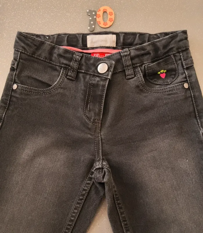 Pantalon 👖 gris noir DPAM - photo numéro 2