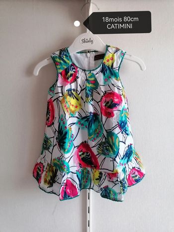 Robe Catimini papillons 18mois