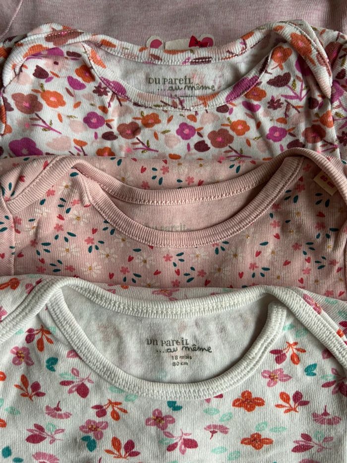 Lot de 4 bodies 18 mois ML - photo numéro 2