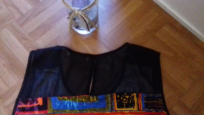 Top imprimé et dos en voiles - photo numéro 3