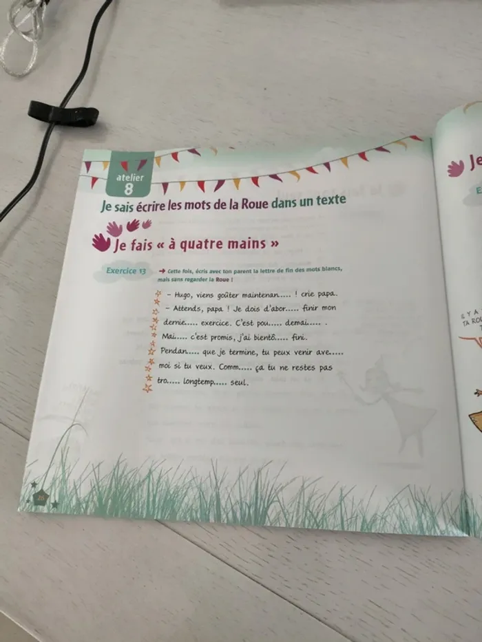 cahier "Hugo et les rois – La roue des mots difficiles" - photo numéro 7