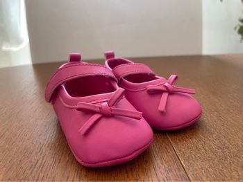 Chaussures bébé rose
