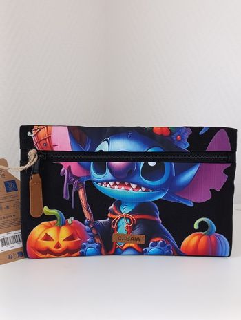 Pochette cabaia medium customiser stitch halloween