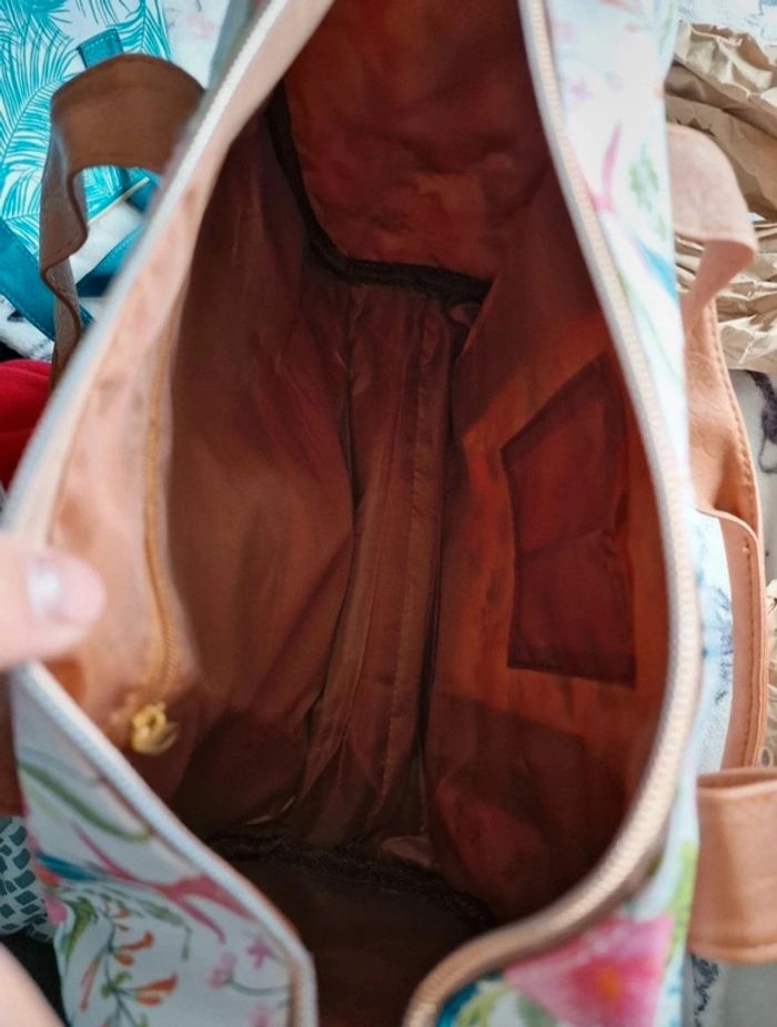 Sac à main fleuri - photo numéro 6