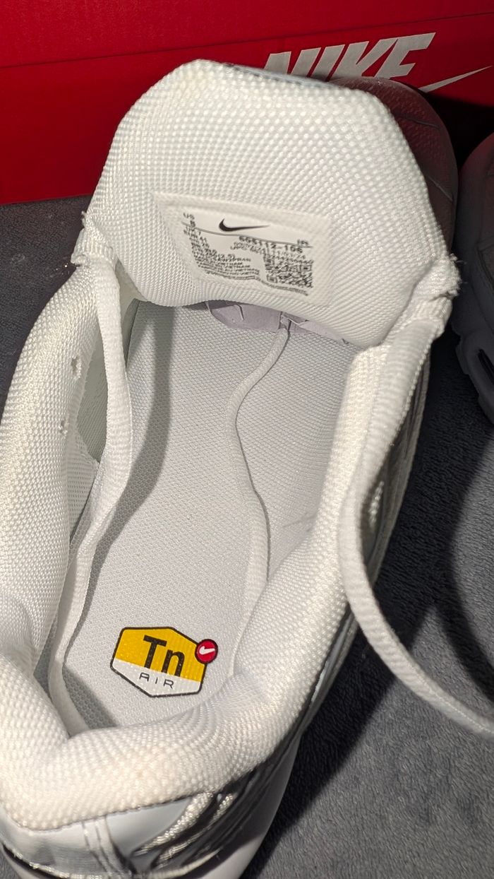 Nike Air Max Plus Blanche - photo numéro 4