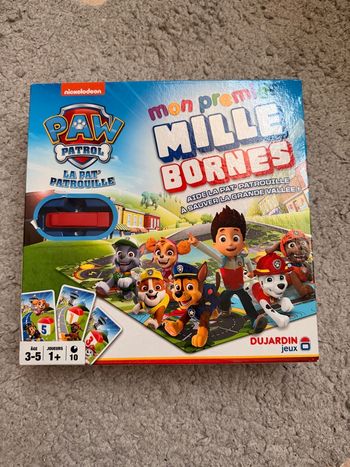 Jeu “Mon premier Mille Bornes – Paw Patrol / La Pat’ Patrouille” – Dujardin – Complet dès 3 ans