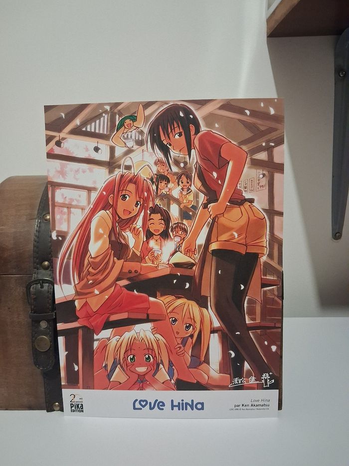 Ex-Libris Ex Libri Shikishi Love Hina 20 ans Pika Passion du manga Ex Libris
