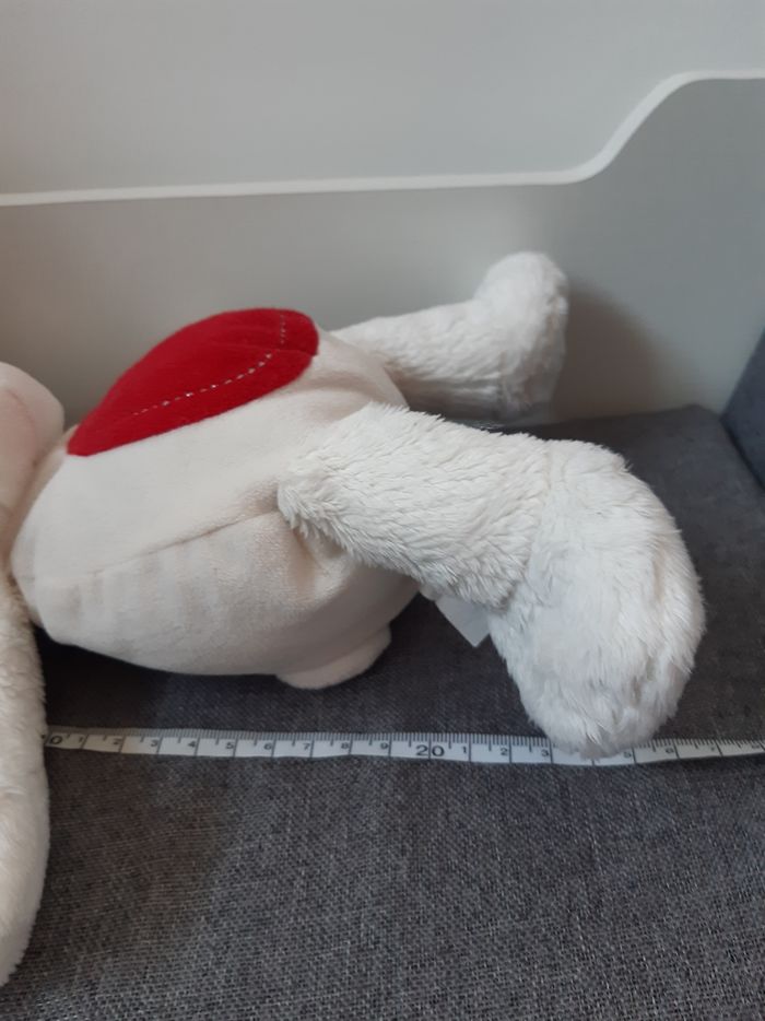 Peluche / Doudou Orchestra Ours / Ourson blanc Noël - photo numéro 10