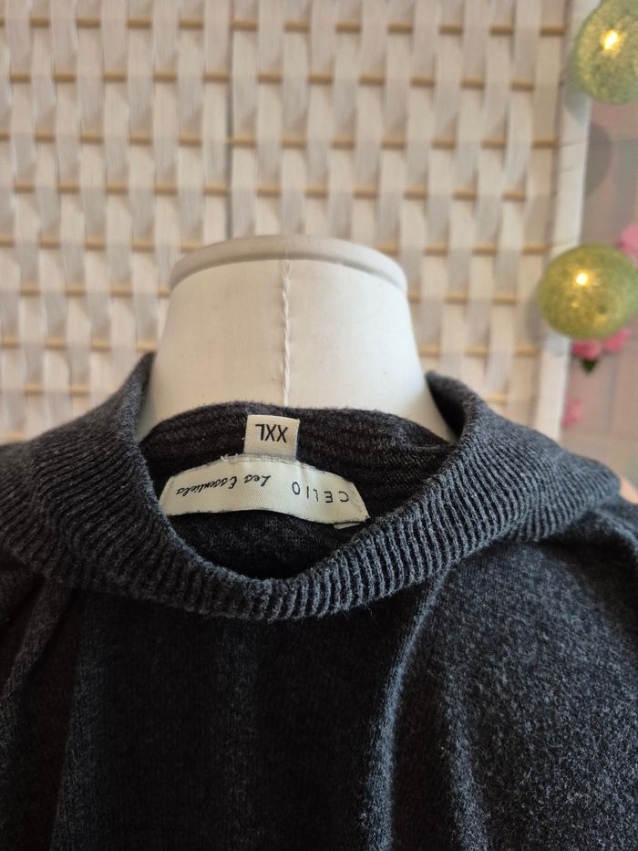 💕Jolie pull col zippé homme Txxl celio 💕 - photo numéro 7
