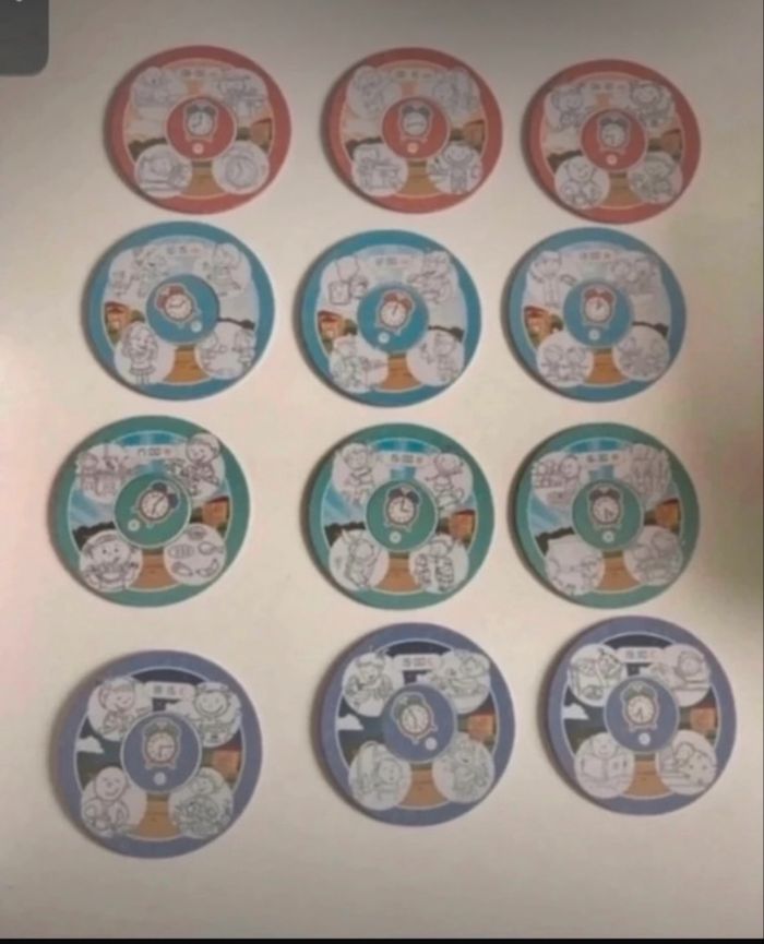 Jeu J’apprends à lire l’heure très bon état à partir de 5 ans - photo numéro 2