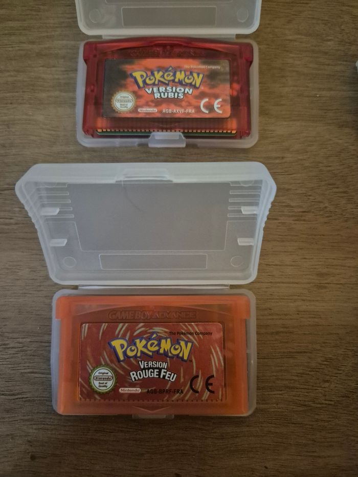 Lot de 5 jeux GBA Pokemon cartmods - photo numéro 7