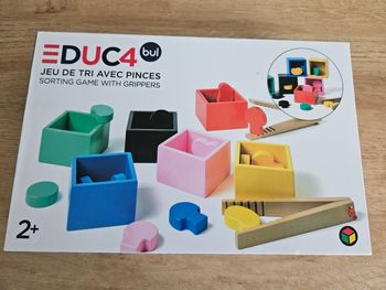 Jeux de tri avec pinces Educabul