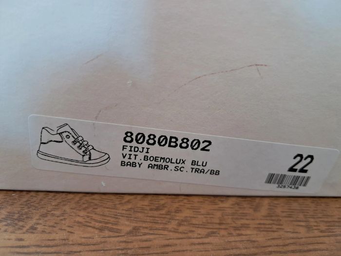 Babybotte profil bleu à lacets t22 - photo numéro 3