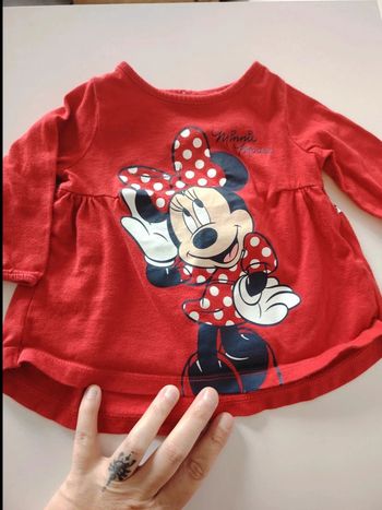 T-shirt long tunique Disney 3 mois