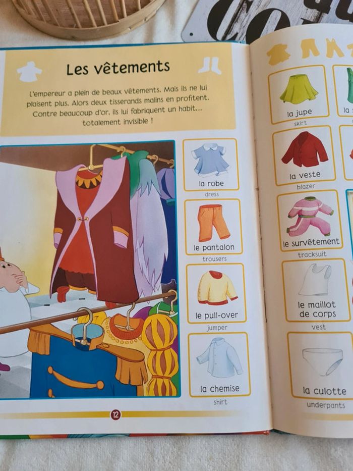 Livre mon premier imagier français anglais - photo numéro 3