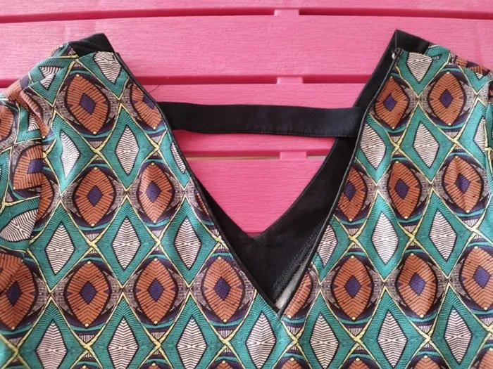 Robe droite légère été tribal - photo numéro 3