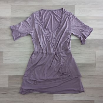 Chemisier long femme mauve taille M