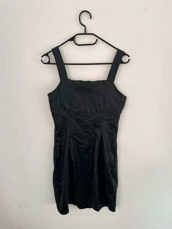 Robe similicuir noir 