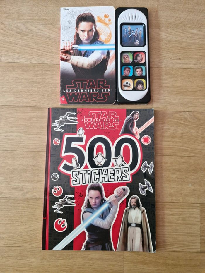 Livre sonore Star Wars + stickers offerts