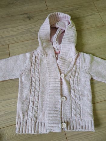 Gilet fille très chaud 2 ans