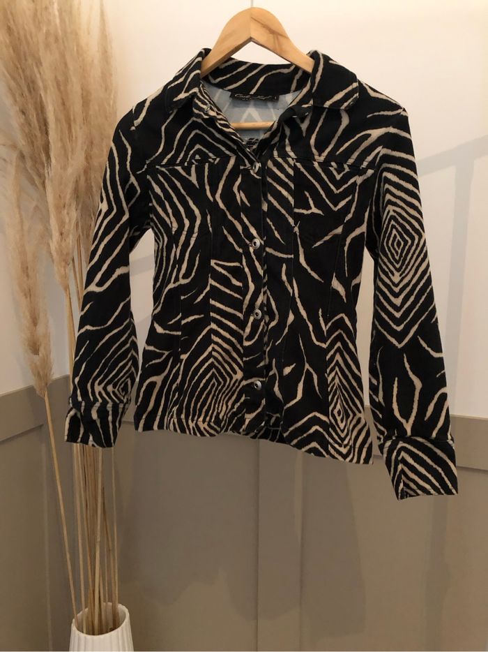 Veste Carla Kops motifs zébrés XS - photo numéro 2