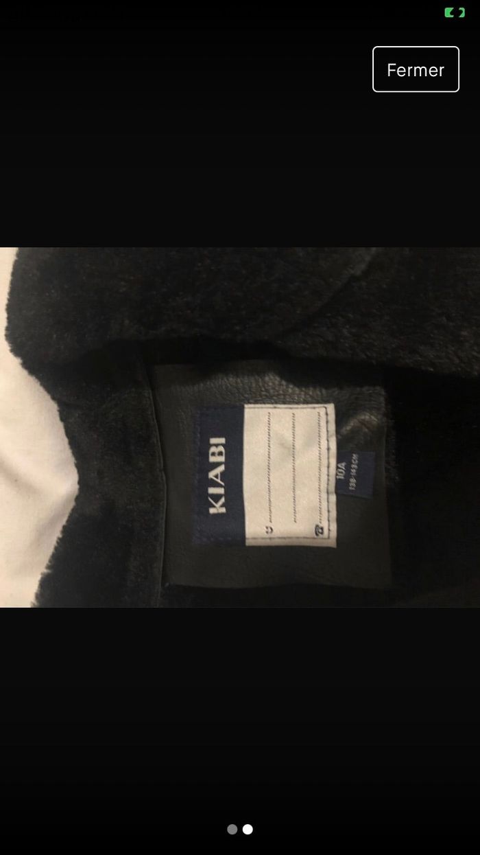 Veste aviateur noire - photo numéro 2