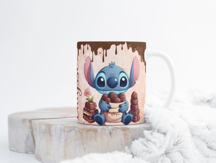 Mug stitch chocolat