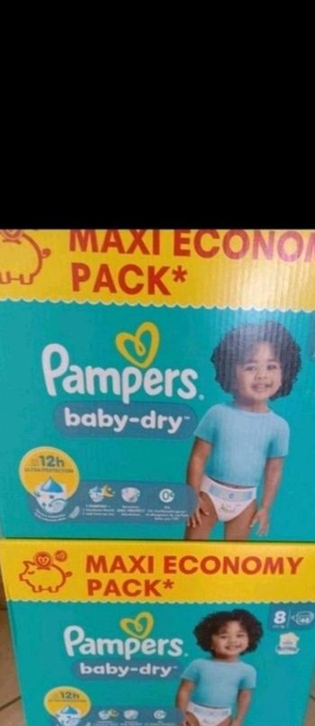 Lot de 2 cartons de couches Pampers taille 8 à 40€ avec le code 
PINGOUIN30
Le lot passe à 28€