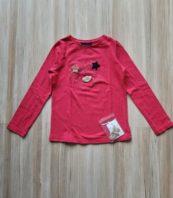 T-shirt manches longues fille taille 4 ans Okaidi