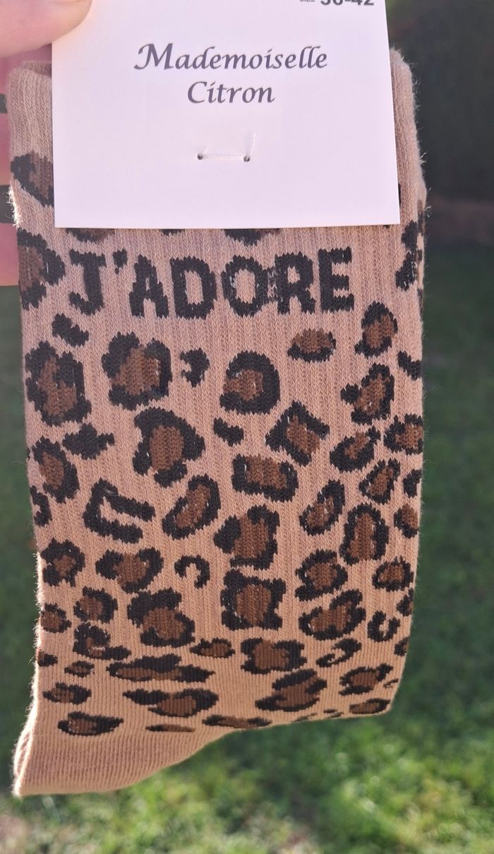 Chaussettes à Paillettes Neuve 85 % Coton - photo numéro 3