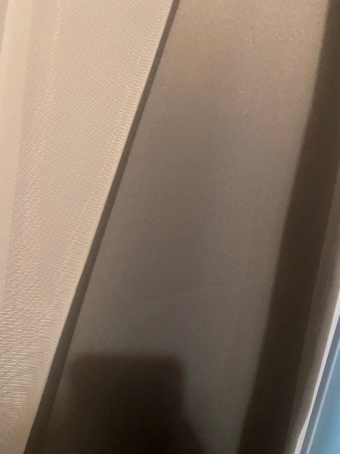 Lot de deux rideaux occultant avec voilage - photo numéro 2